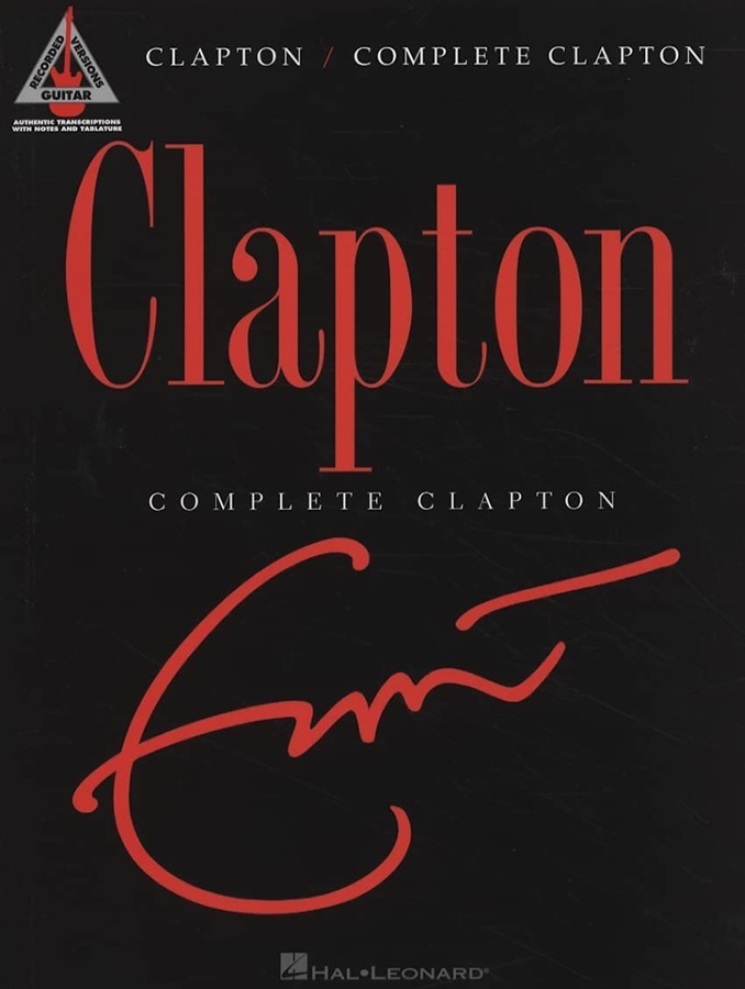 Clapton guitar tab book