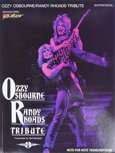 Ozzy Osbourne guitar book