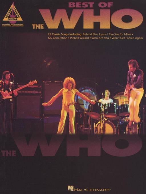 The Who guitar book